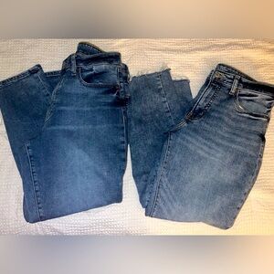 2 Old Navy Jeans size 12 O.G. Straight